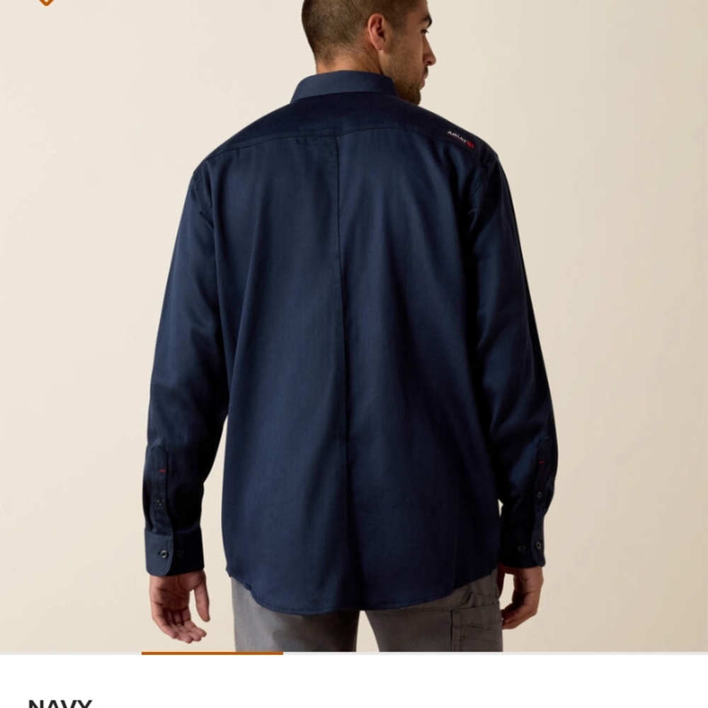 Ariat Workwear Dark Blue Shirt